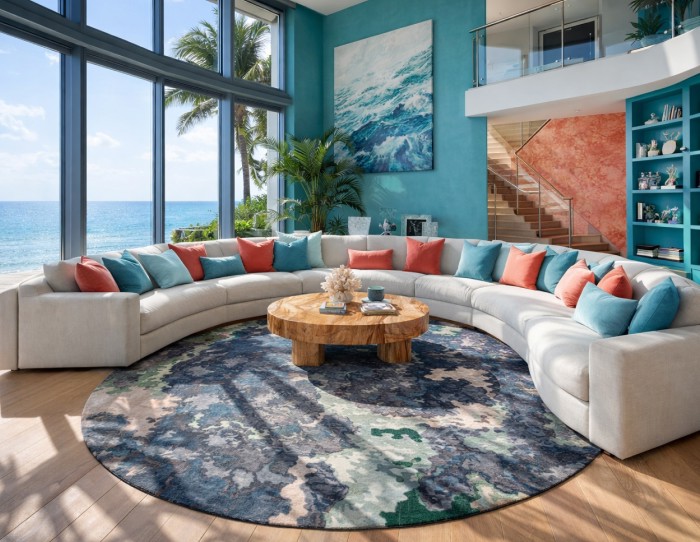 Round rugs